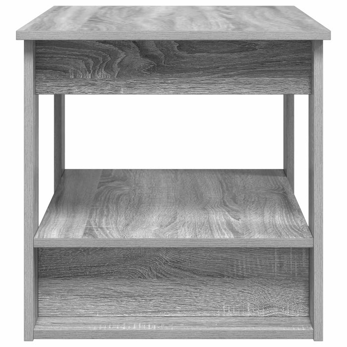 Masă de cafea Gri Sonoma 72 x 50 x 50 cm Lemn compozit - WALTI WALTI