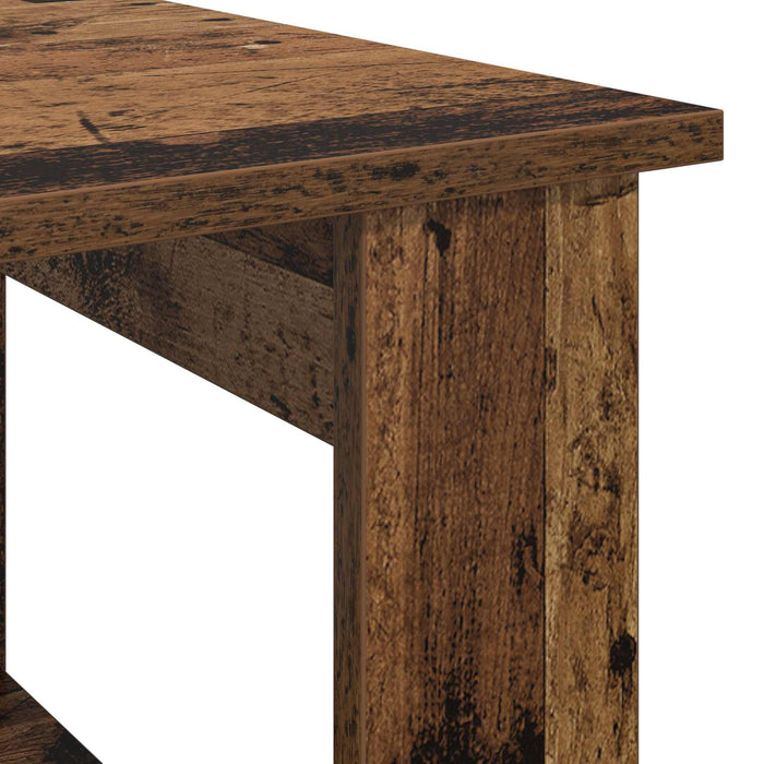 Masă de cafea Lemn vechi 72 x 50 x 50 cm Lemn compozit - WALTI WALTI