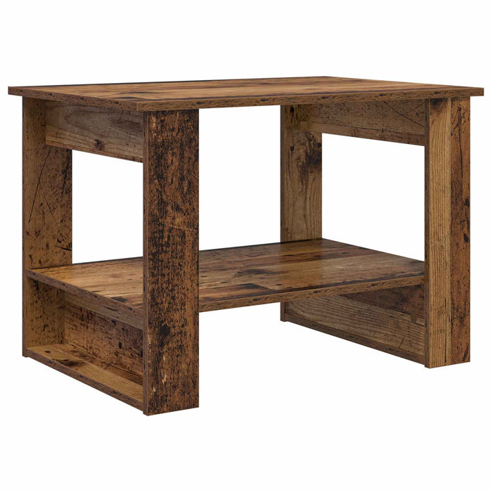 Masă de cafea Lemn vechi 72 x 50 x 50 cm Lemn compozit - WALTI WALTI