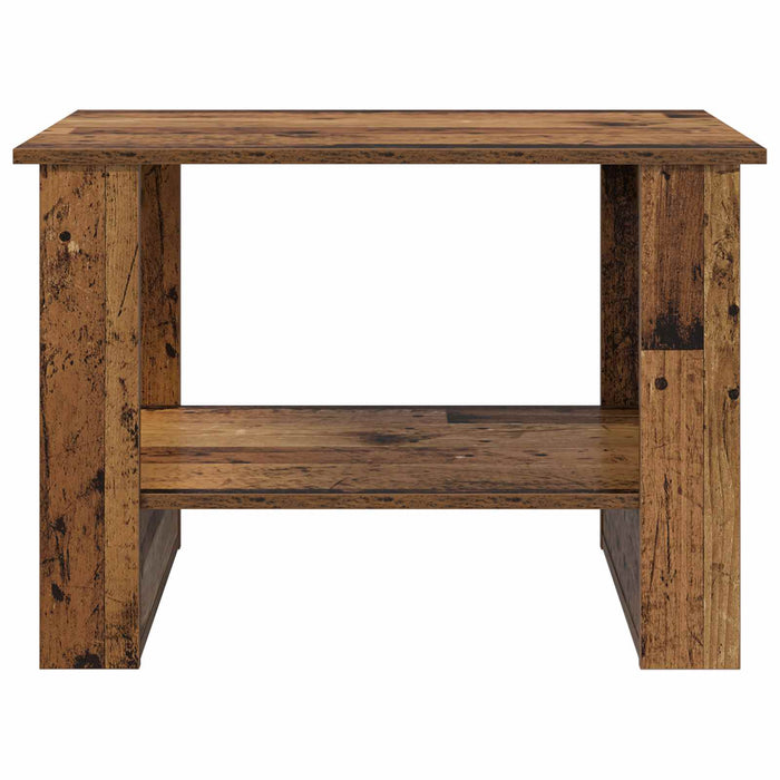 Masă de cafea Lemn vechi 72 x 50 x 50 cm Lemn compozit - WALTI WALTI
