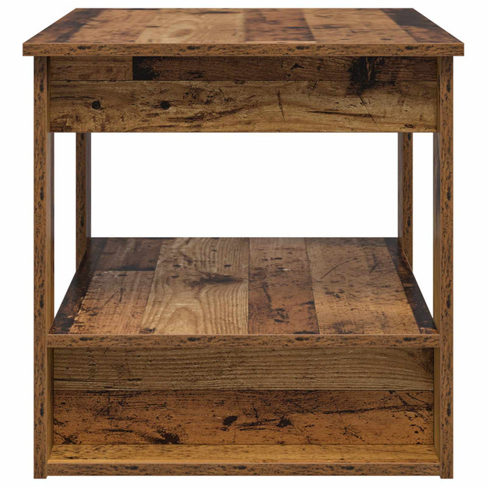 Masă de cafea Lemn vechi 72 x 50 x 50 cm Lemn compozit - WALTI WALTI