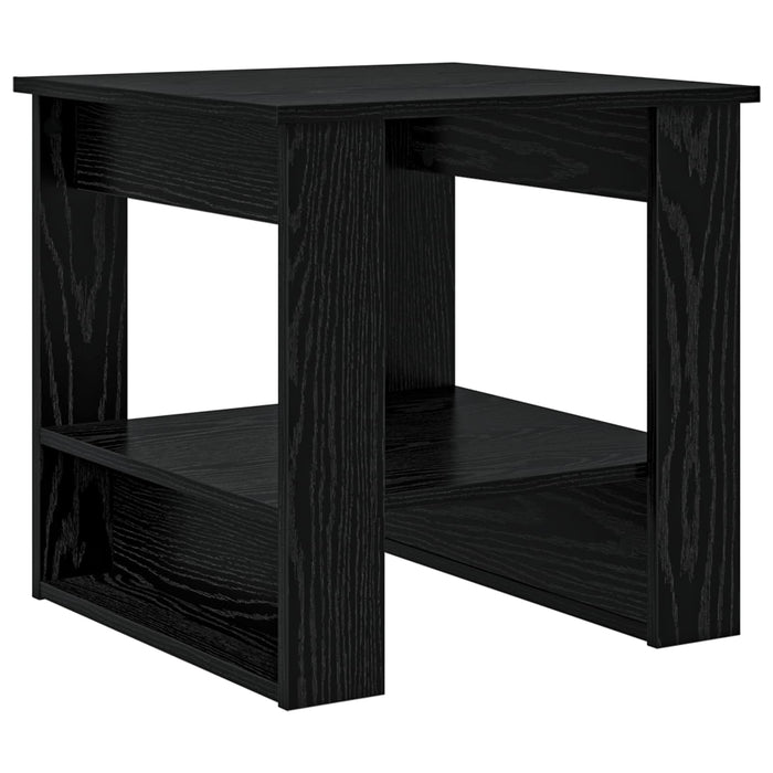 Masă de cafea Stejar Negru 51 x 50 x 50 cm Lemn compozit - WALTI WALTI
