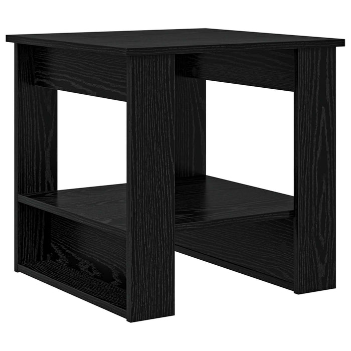 Masă de cafea Stejar Negru 51 x 50 x 50 cm Lemn compozit - WALTI WALTI