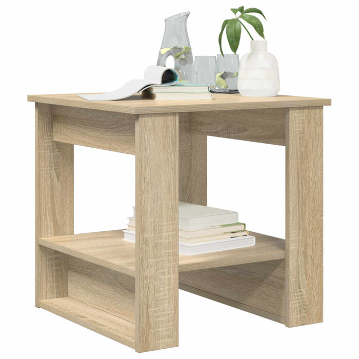 Masă de cafea Stejar Sonoma 51 x 50 x 50 cm Lemn prelucrat WALTI