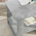 Masă de cafea Gri din beton 51 x 50 x 50 cm Lemn compozit - WALTI WALTI
