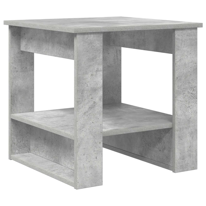 Masă de cafea Gri din beton 51 x 50 x 50 cm Lemn compozit - WALTI WALTI