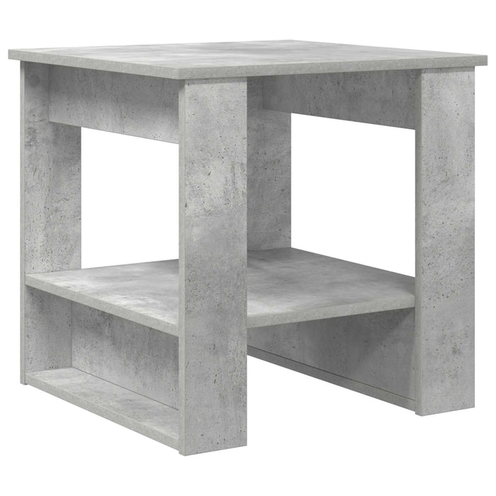 Masă de cafea Gri din beton 51 x 50 x 50 cm Lemn compozit - WALTI WALTI