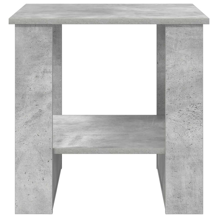 Masă de cafea Gri din beton 51 x 50 x 50 cm Lemn compozit - WALTI WALTI