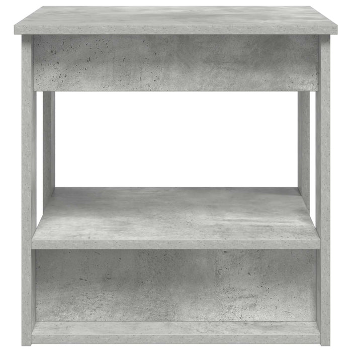 Masă de cafea Gri din beton 51 x 50 x 50 cm Lemn compozit - WALTI WALTI