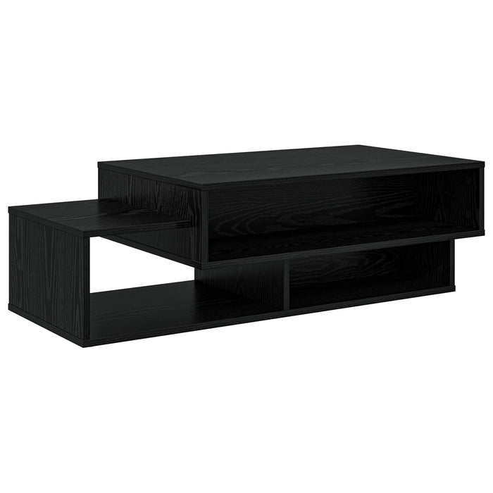 Masă de cafea Stejar Negru 105 x 50 x 32,5 cm Lemn compozit - WALTI WALTI