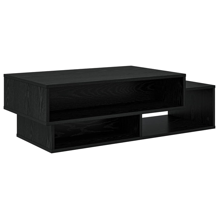 Masă de cafea Stejar Negru 105 x 50 x 32,5 cm Lemn compozit - WALTI WALTI