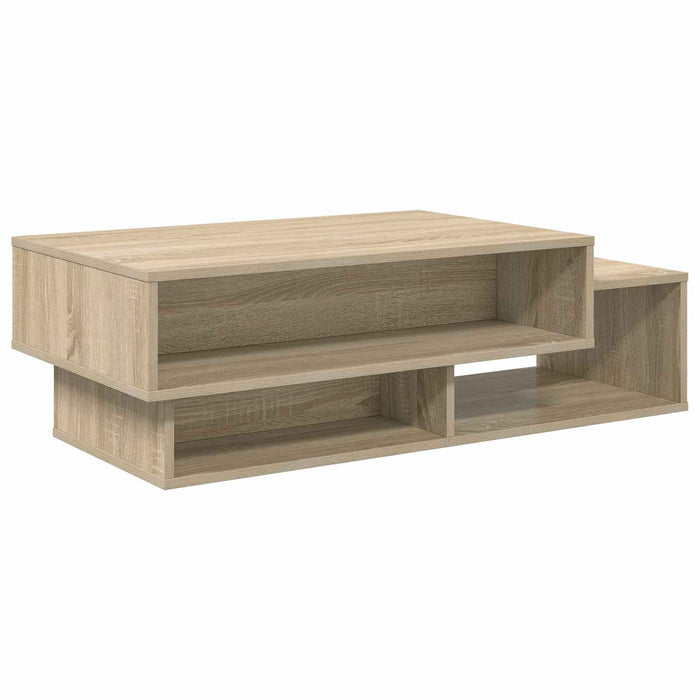 Masă de cafea Stejar Sonoma 105 x 50 x 32,5 cm Lemn compozit - WALTI WALTI