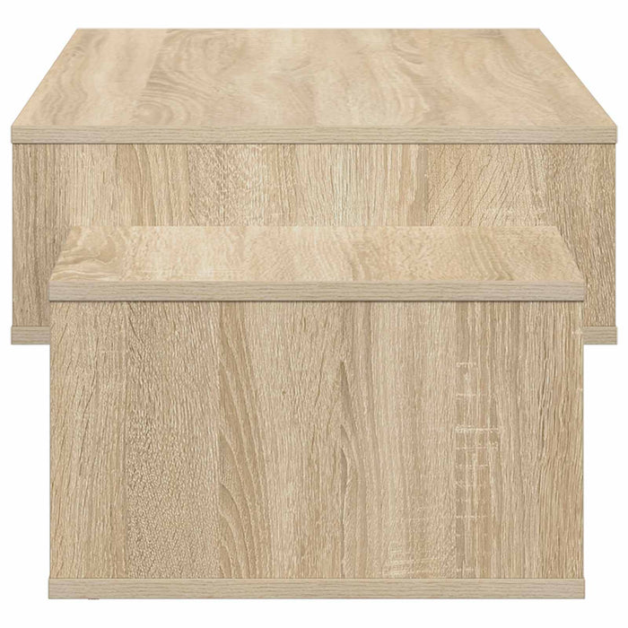 Masă de cafea Stejar Sonoma 105 x 50 x 32,5 cm Lemn compozit - WALTI WALTI