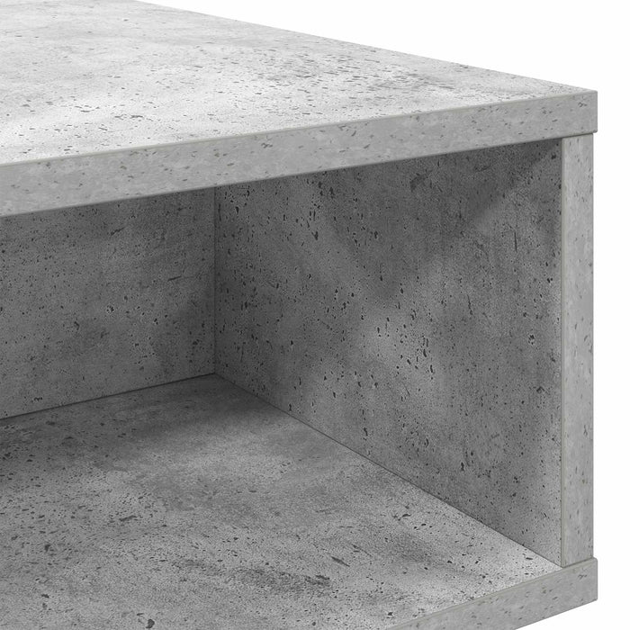 Masă de cafea Gri din beton 105 x 50 x 32,5 cm Lemn compozit - WALTI WALTI
