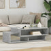 Masă de cafea Gri din beton 105 x 50 x 32,5 cm Lemn compozit - WALTI WALTI