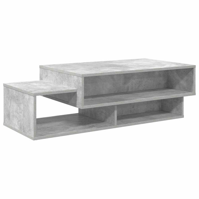 Masă de cafea Gri din beton 105 x 50 x 32,5 cm Lemn compozit - WALTI WALTI