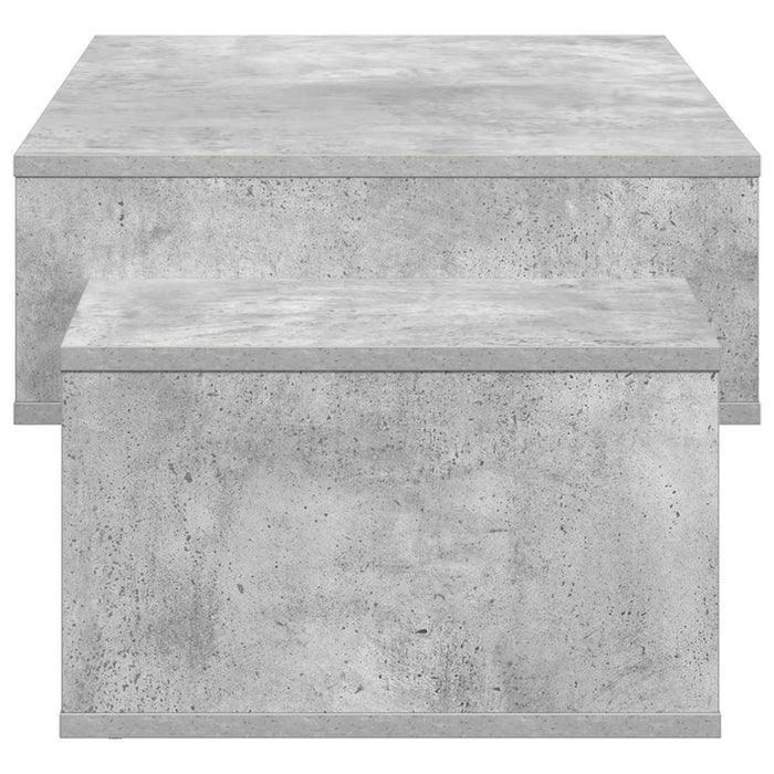 Masă de cafea Gri din beton 105 x 50 x 32,5 cm Lemn compozit - WALTI WALTI