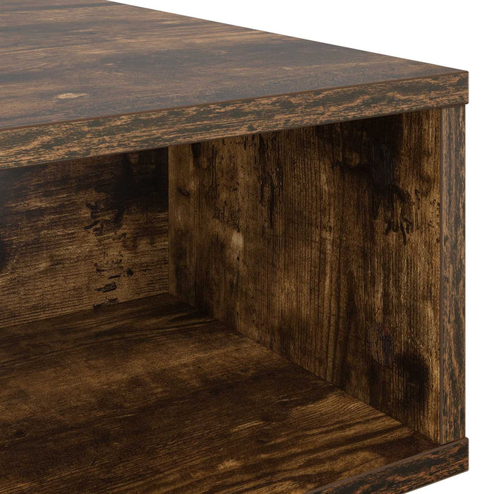 Masă de cafea Stejar fumuriu 105 x 50 x 32,5 cm Lemn compozit - WALTI WALTI