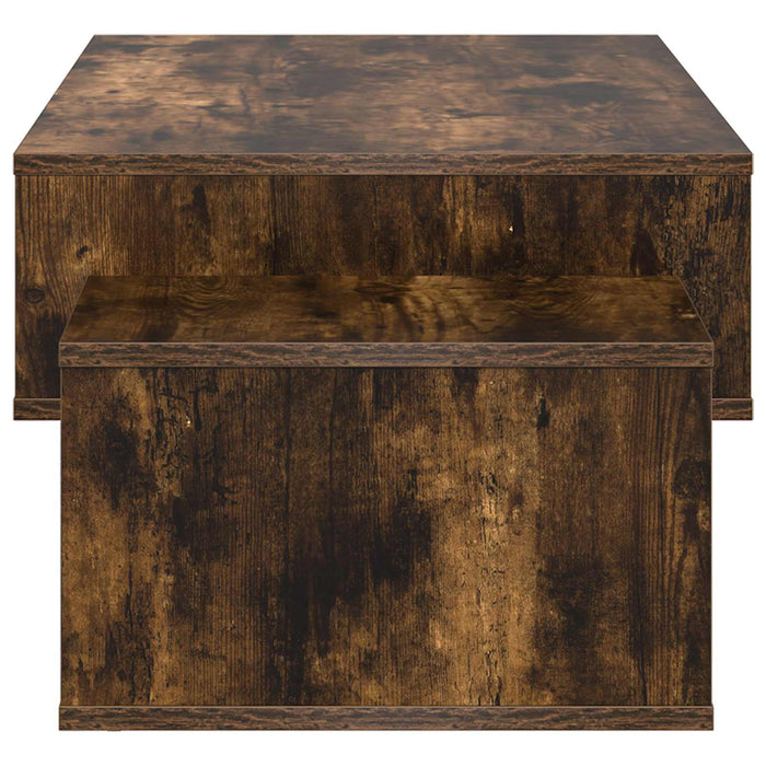 Masă de cafea Stejar fumuriu 105 x 50 x 32,5 cm Lemn compozit - WALTI WALTI
