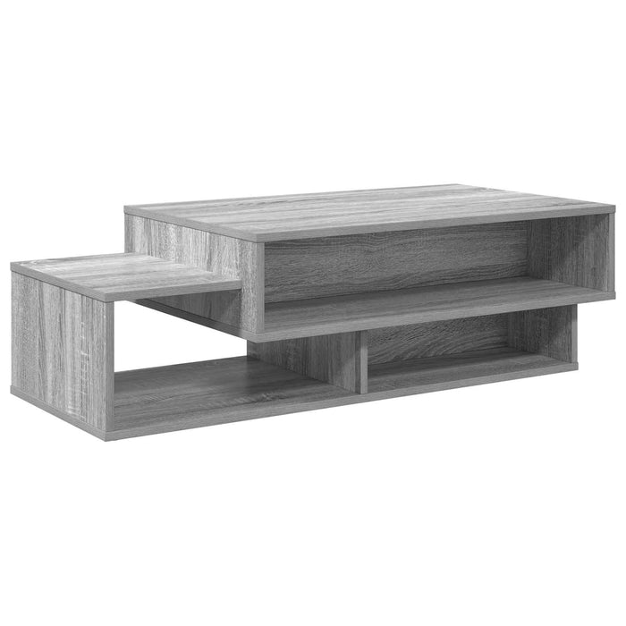 Masă de cafea Gri Sonoma 105 x 50 x 32,5 cm Lemn compozit - WALTI WALTI
