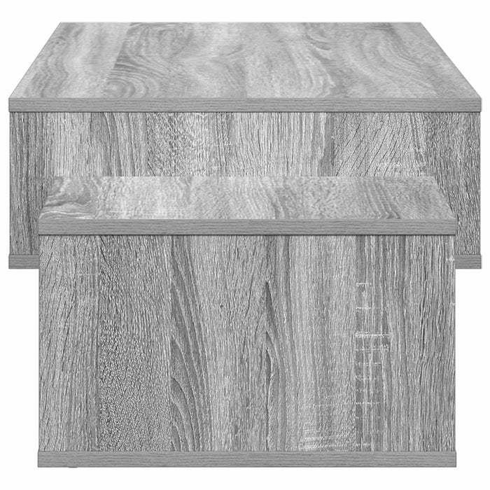 Masă de cafea Gri Sonoma 105 x 50 x 32,5 cm Lemn compozit - WALTI WALTI