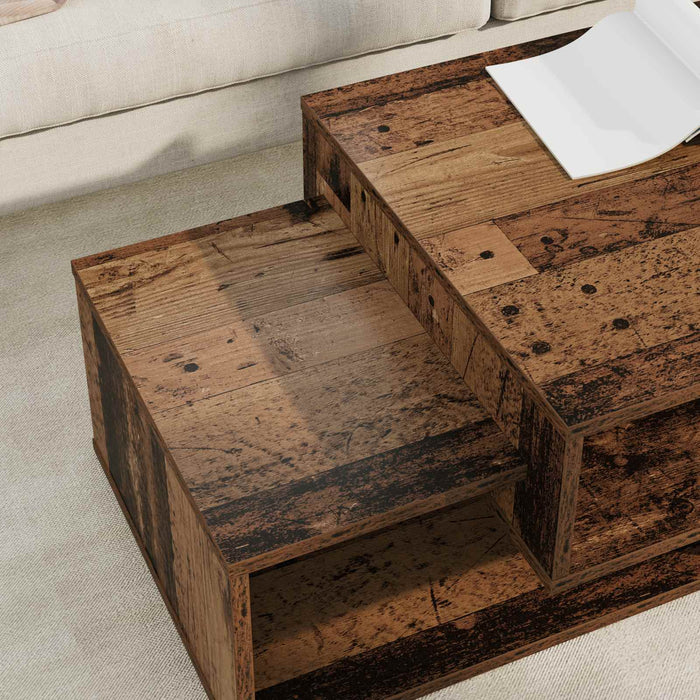 Masă de cafea Lemn vechi 105 x 50 x 32,5 cm Lemn compozit - WALTI WALTI