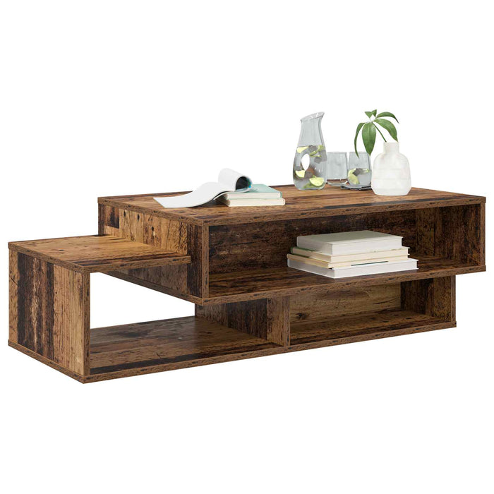 Masă de cafea Lemn vechi 105 x 50 x 32,5 cm Lemn compozit - WALTI WALTI