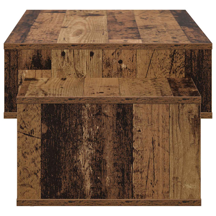Masă de cafea Lemn vechi 105 x 50 x 32,5 cm Lemn compozit - WALTI WALTI