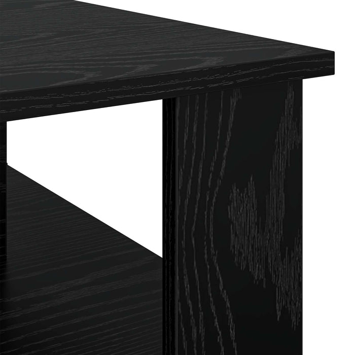 Masă de cafea Stejar Negru 90 x 50 x 40 cm Lemn compozit - WALTI WALTI