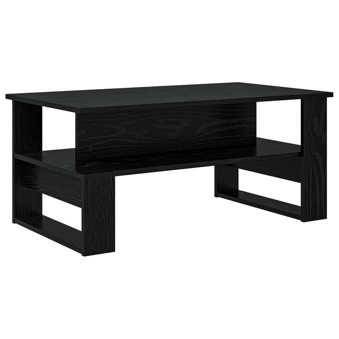 Masă de cafea Stejar Negru 90 x 50 x 40 cm Lemn compozit - WALTI WALTI