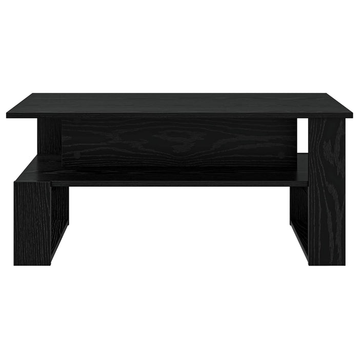 Masă de cafea Stejar Negru 90 x 50 x 40 cm Lemn compozit - WALTI WALTI