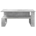 Masă de cafea Gri din beton 90 x 50 x 40 cm Lemn compozit - WALTI WALTI