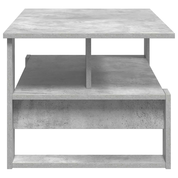 Masă de cafea Gri din beton 90 x 50 x 40 cm Lemn compozit - WALTI WALTI