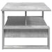 Masă de cafea Gri din beton 90 x 50 x 40 cm Lemn compozit - WALTI WALTI