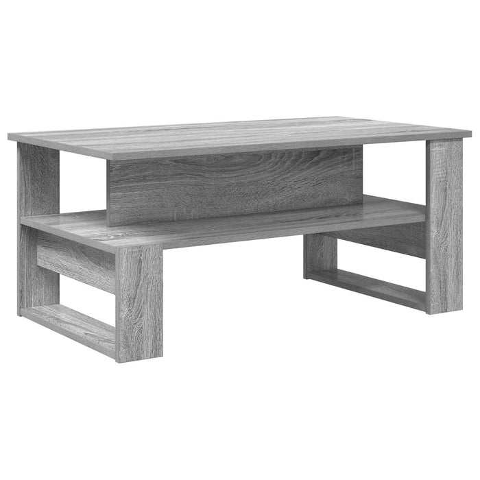 Masă de cafea Gri Sonoma 90 x 50 x 40 cm Lemn compozit - WALTI WALTI