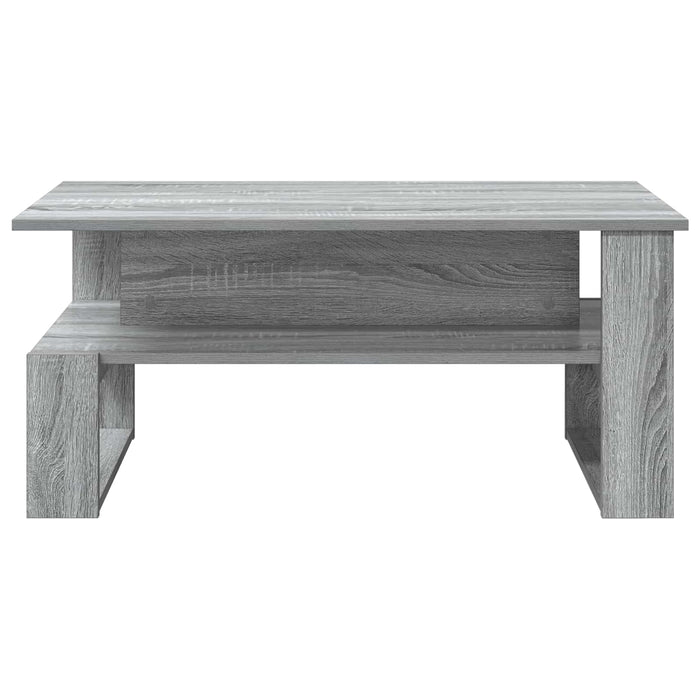 Masă de cafea Gri Sonoma 90 x 50 x 40 cm Lemn compozit - WALTI WALTI