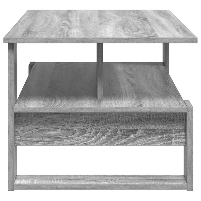 Masă de cafea Gri Sonoma 90 x 50 x 40 cm Lemn compozit - WALTI WALTI