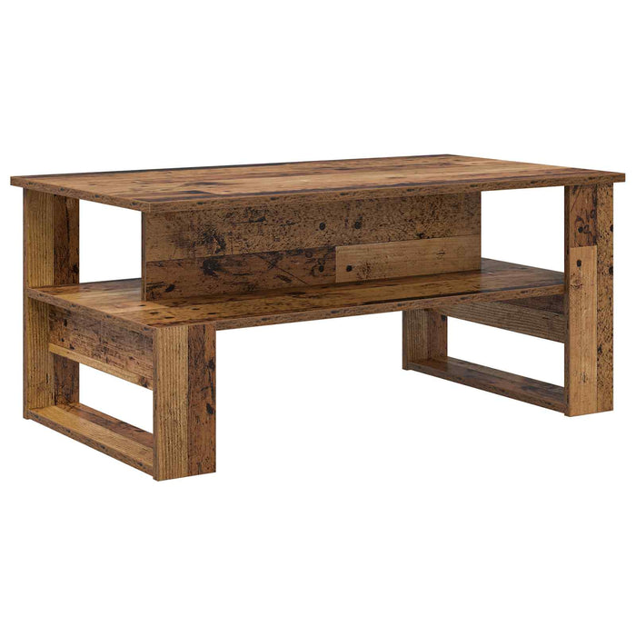 Masă de cafea Lemn vechi 90 x 50 x 40 cm Lemn compozit - WALTI WALTI
