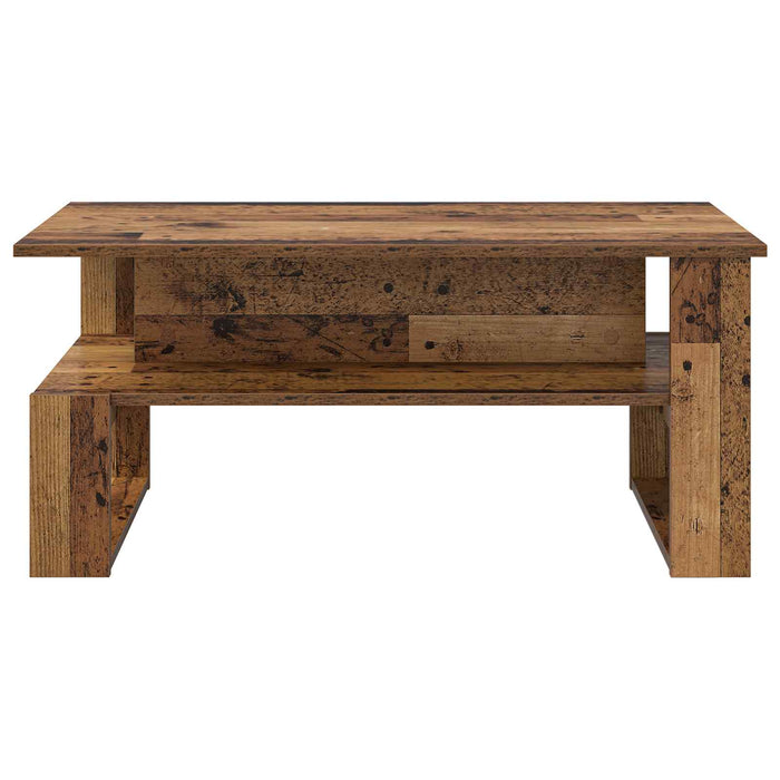 Masă de cafea Lemn vechi 90 x 50 x 40 cm Lemn compozit - WALTI WALTI