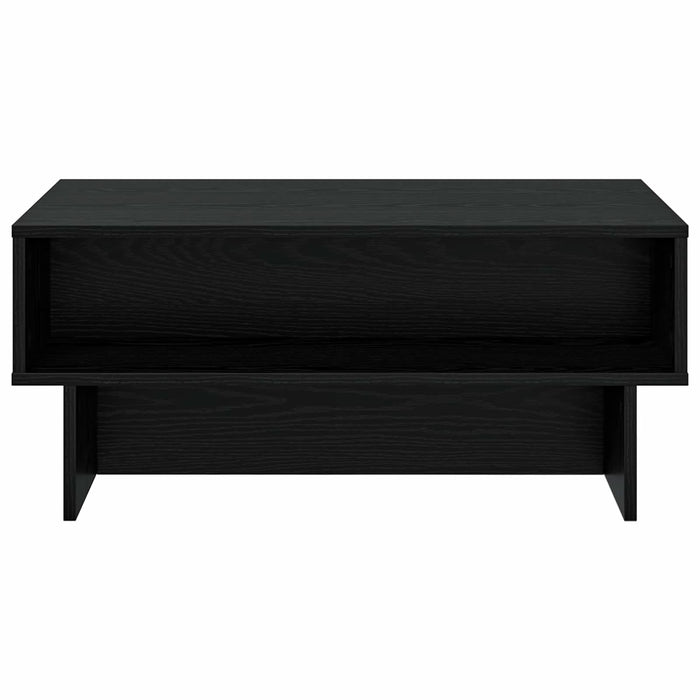 Masă de cafea Stejar Negru 80 x 46 x 35 cm Lemn compozit - WALTI WALTI