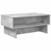 Masă de cafea Gri din beton 80 x 46 x 35 cm Lemn compozit - WALTI WALTI