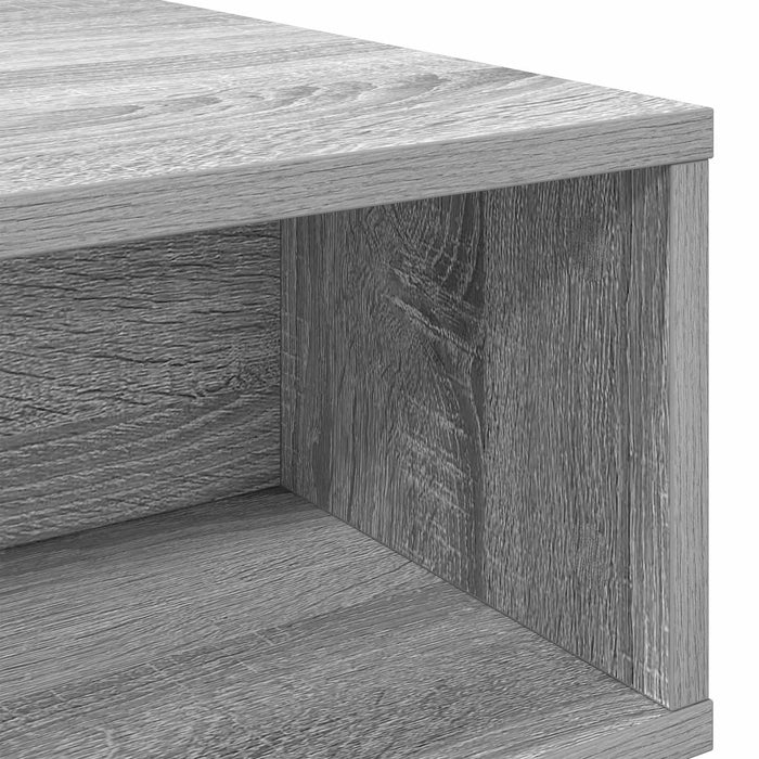 Masă de cafea Gri Sonoma 80 x 46 x 35 cm Lemn compozit - WALTI WALTI