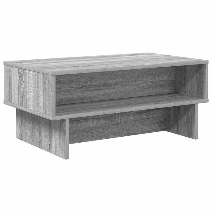Masă de cafea Gri Sonoma 80 x 46 x 35 cm Lemn compozit - WALTI WALTI