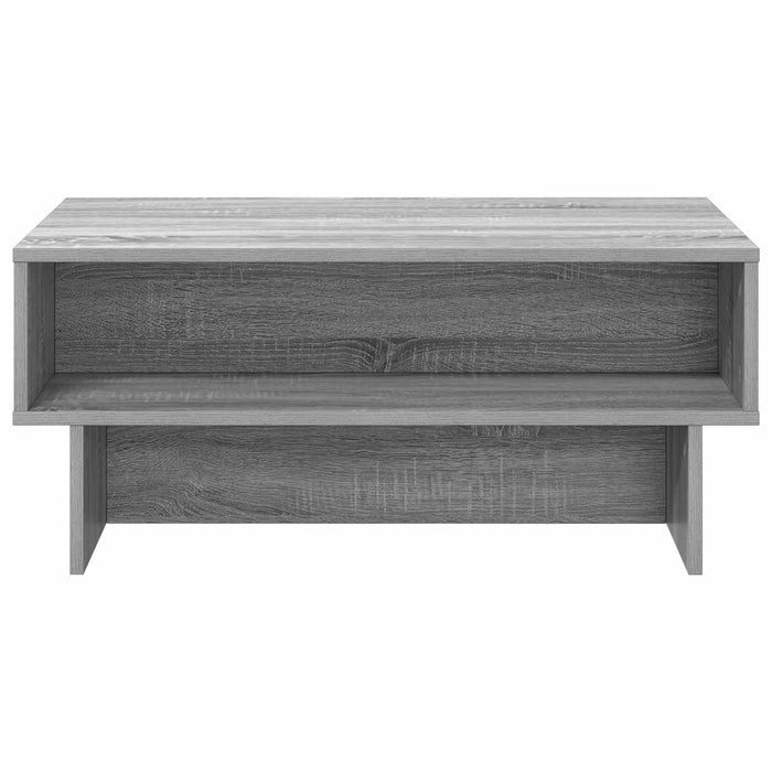 Masă de cafea Gri Sonoma 80 x 46 x 35 cm Lemn compozit - WALTI WALTI