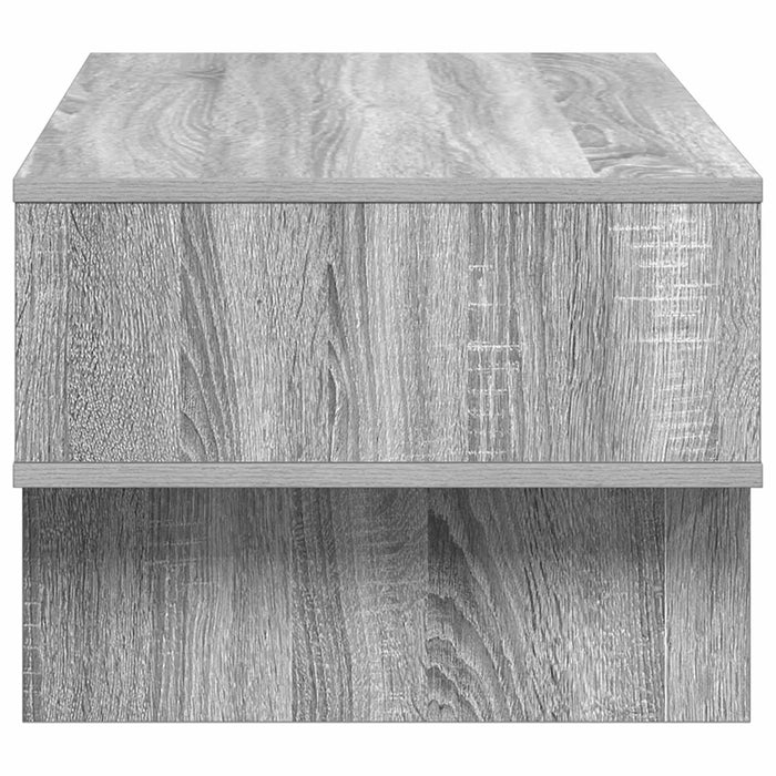 Masă de cafea Gri Sonoma 80 x 46 x 35 cm Lemn compozit - WALTI WALTI