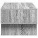Masă de cafea Gri Sonoma 80 x 46 x 35 cm Lemn compozit - WALTI WALTI