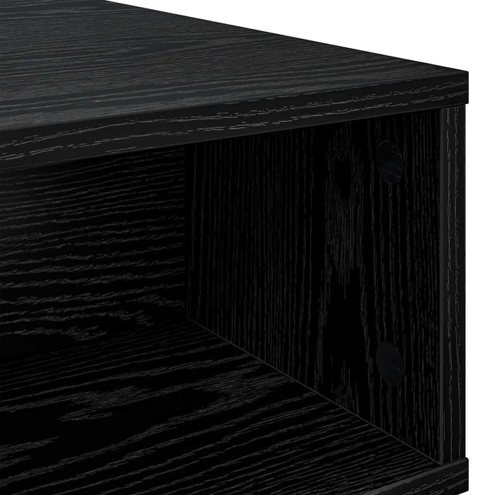 Masă de cafea Stejar Negru 48 x 46 x 35 cm Lemn compozit - WALTI WALTI