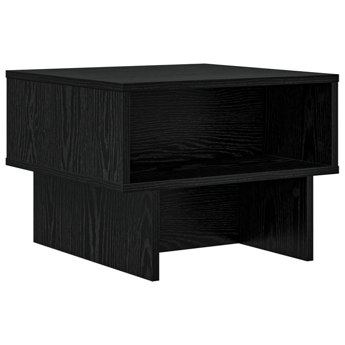 Masă de cafea Stejar Negru 48 x 46 x 35 cm Lemn compozit - WALTI WALTI