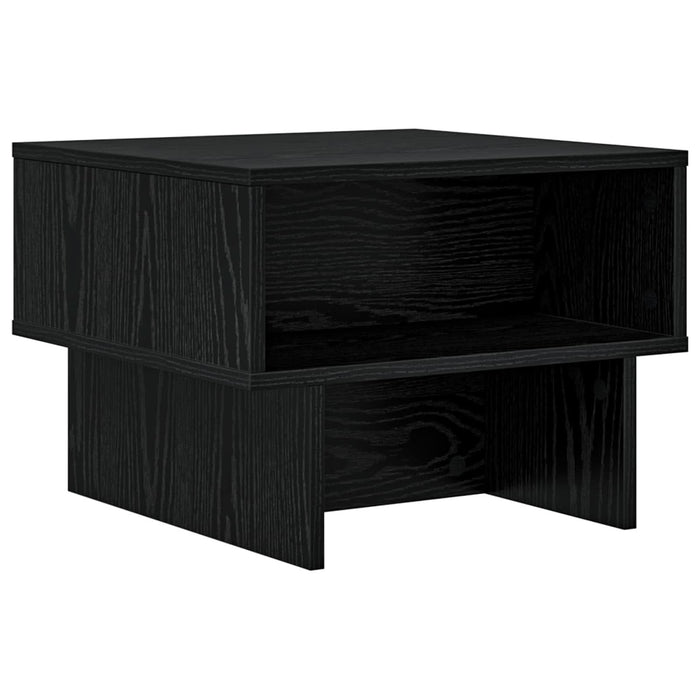 Masă de cafea Stejar Negru 48 x 46 x 35 cm Lemn compozit - WALTI WALTI