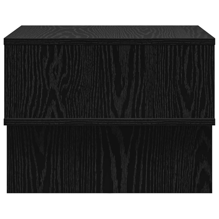 Masă de cafea Stejar Negru 48 x 46 x 35 cm Lemn compozit - WALTI WALTI